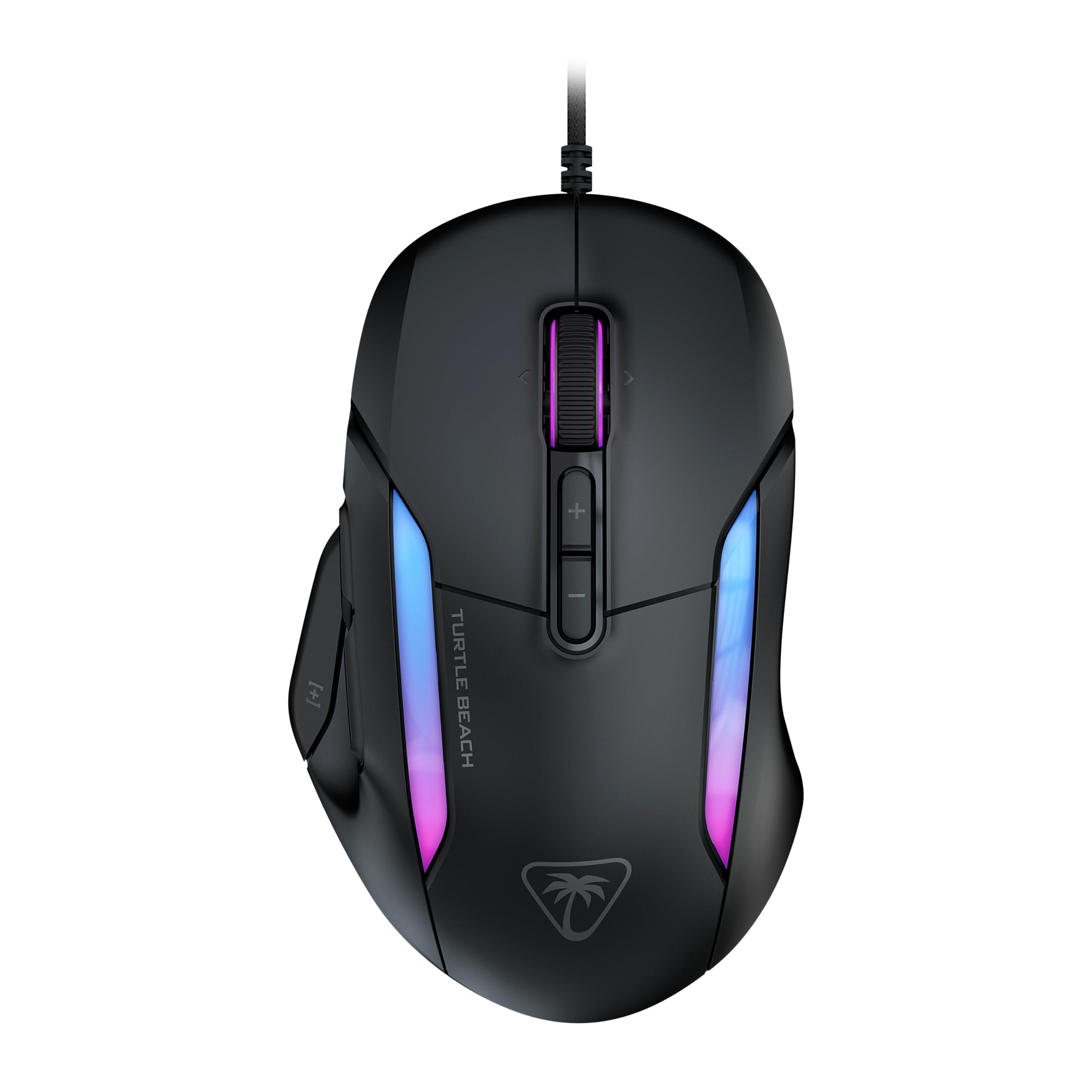 Turtle Beach Kone II - Ergonomische RGB-Gaming-Maus, 26K DPI Optischer Sensor, Schwarz