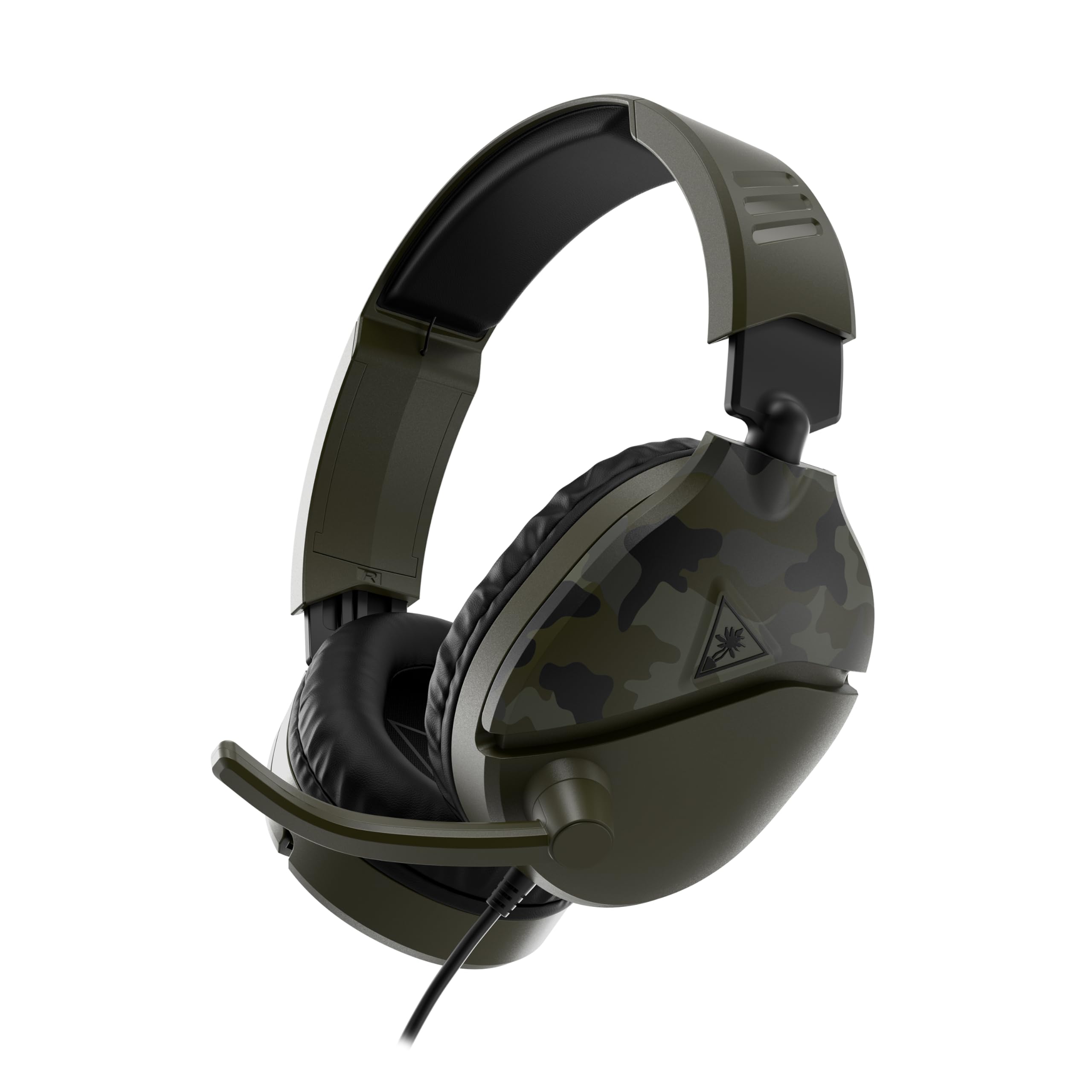 Turtle Beach Recon 70 Camo Green Gaming-Headset für Xbox Serie X|S, Xbox One, PS5, PS4, PC - Clear Sound, Comfortable He